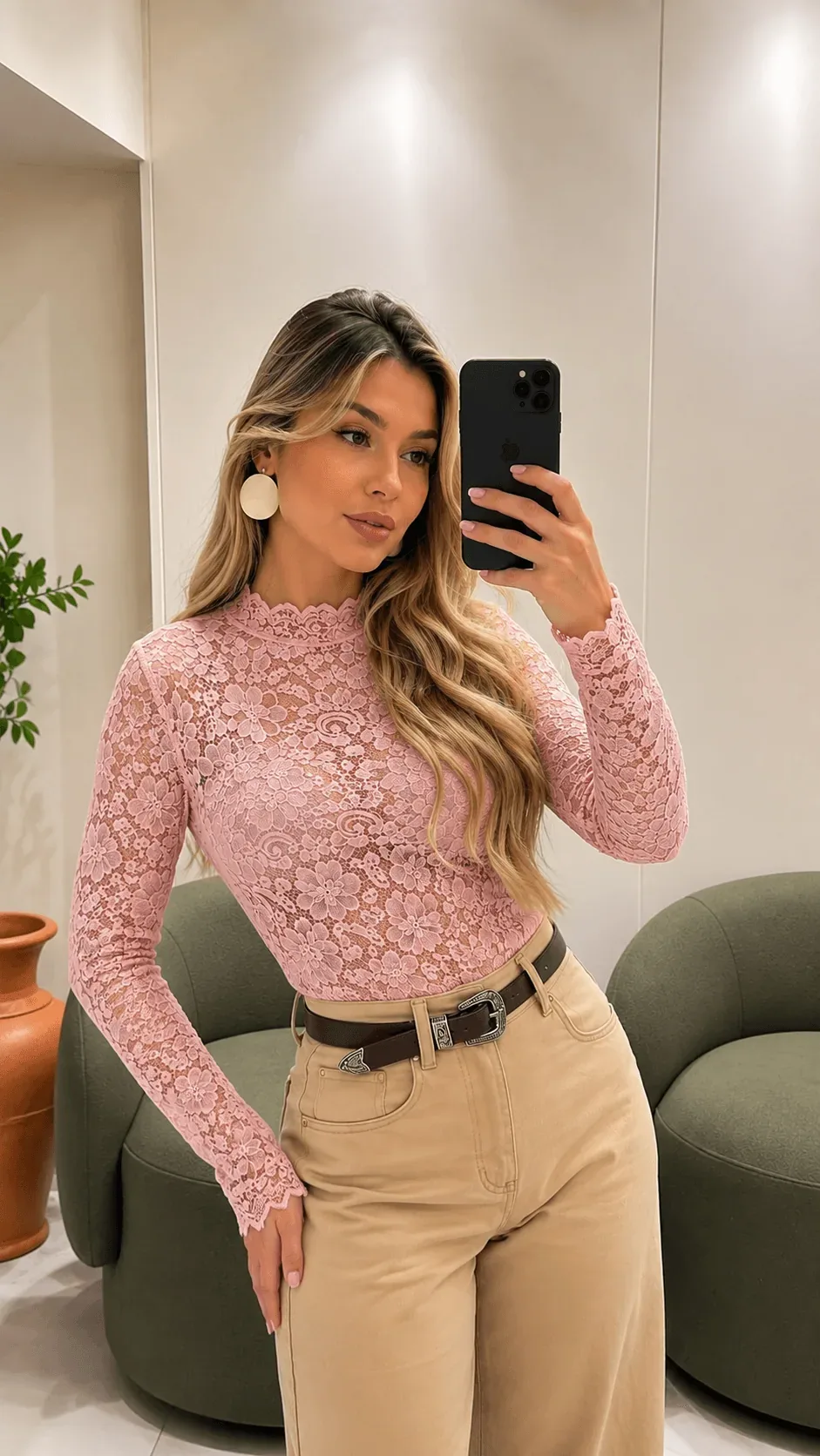 Tule Flor — Rosa — Leev Store atacado Brás — foto 2